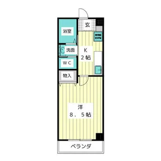 フジスター本郷マンション【2階】の間取り