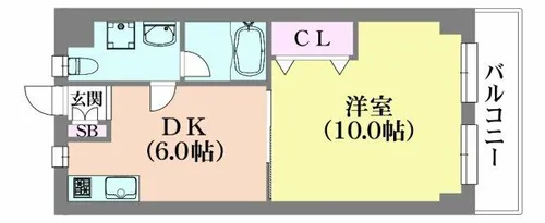兵庫県神戸市長田区東尻池町3丁目【マンション】の間取り