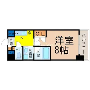 RAFFLE OZONE【11階】の間取り