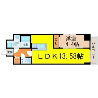 Primal千種stelo【2階】の間取り