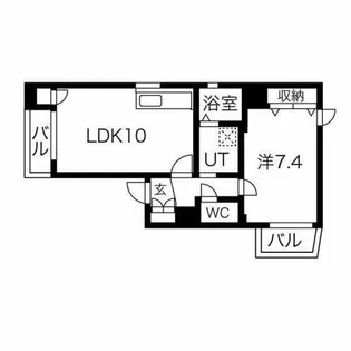 アビタシオン葵【2階】の間取り