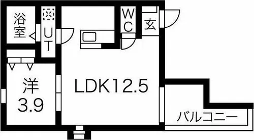 豊ハイツ【2階】の間取り