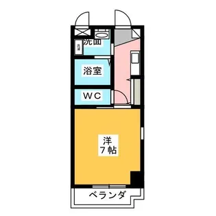 エスポアール月見坂【4階】の間取り