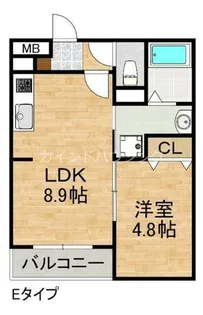 ALEGRIA泉佐野Ⅱ【1階】の間取り