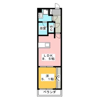 グレイス一社【1階】の間取り