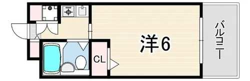 メゾンジュリアナモンド【2階】の間取り
