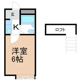 グランドパレス宝樹【106号室】の間取り