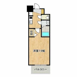 プレサンス大阪都島エレナード【6階】の間取り