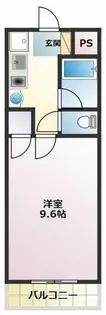 ベルシャイン【103号室】の間取り
