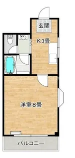 ルーミー堺東【301号室】の間取り