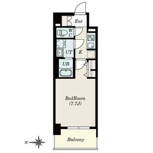 S-RESIDENCE堀田beaute【1階】の間取り