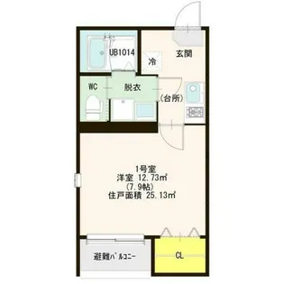 Le・Ange弐番館(ルアンジュニバンカン)【2階】の間取り