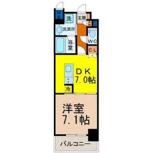 IARIM新瑞橋【4階】の間取り