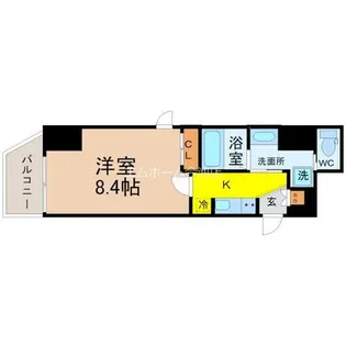 the platinum【2階】の間取り