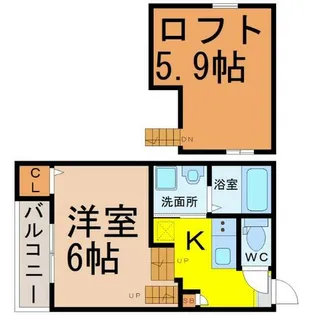 SANCTUARY(サンクチュアリ)【2階】の間取り