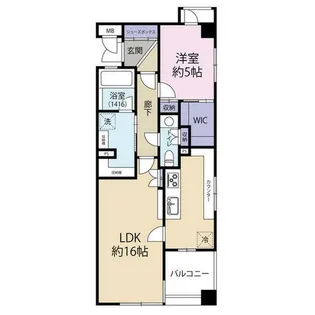 ワコーレ六甲レガーロ(0005725)【3階】の間取り