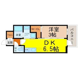 エステムコート名古屋鶴舞Ⅱレアーヴ(ナゴヤツルマイ)【14階】の間取り