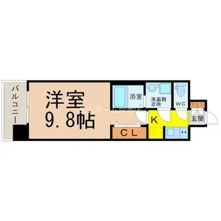 La Douceur志賀本通Ⅱ【4階】の間取り