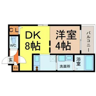 FELICEVI(フェリーチェ6)【2階】の間取り