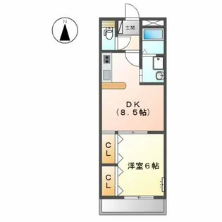 カームf本郷【2階】の間取り