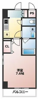 Kスマート小牧【9階】の間取り