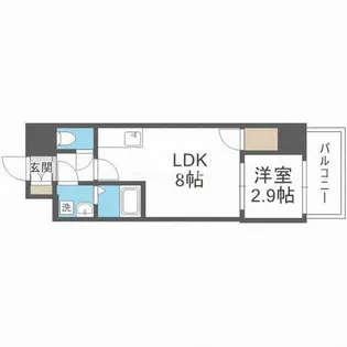 GARDENIA城北公園【10階】の間取り