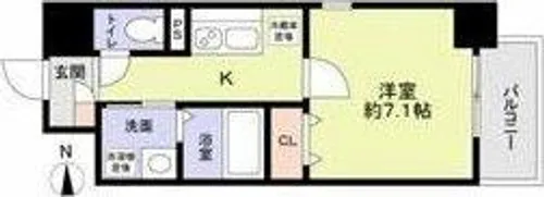 カルマート【4階】の間取り