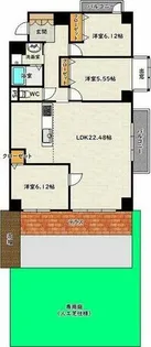 ルミエール瑞穂公園【2階】の間取り