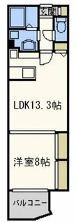 ルクレ阿波座レジデンス【10階】の間取り