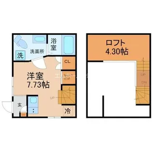 Velo JIYUGAOKA【1階】の間取り