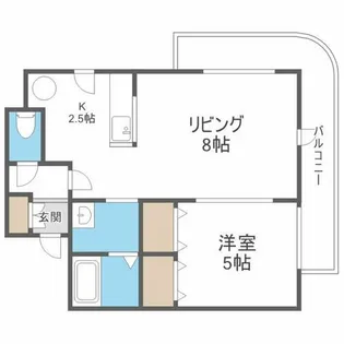 シャレオ当別弐番館【801号室】の間取り