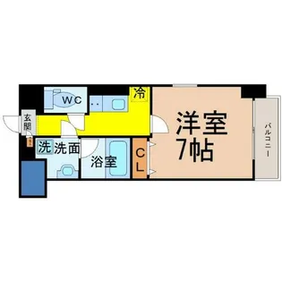 グランフルール【2階】の間取り