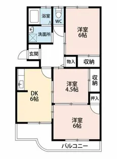 メゾン新川【103号室】の間取り