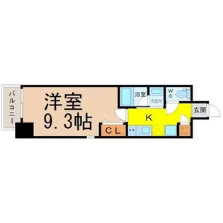 ディアレイシャス鶴舞公園【6階】の間取り
