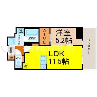 アリエッタNagoya【4階】の間取り