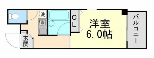 メイプルヒル【401号室】の間取り