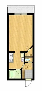 ユトリロつつじが丘2【109号室】の間取り