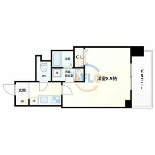LafortⅡ城北公園通【1階】の間取り