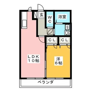 ハイムムカエ【2階】の間取り