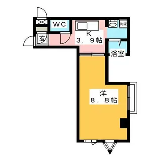 エスポアール東水代【3階】の間取り