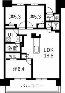 ポレスター一宮ステーションレジデンス【10階】の間取り