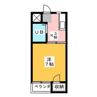 東山レジデンス【4階】の間取り