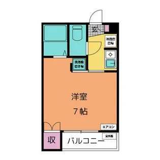 ロイヤル5【2階】の間取り