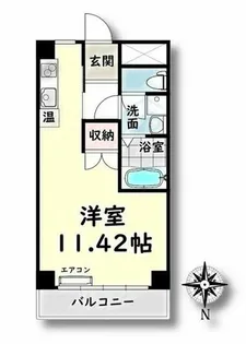 シティアイランド【2階】の間取り