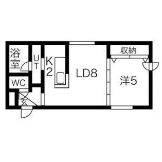 サルバトーレ元町【1階】の間取り