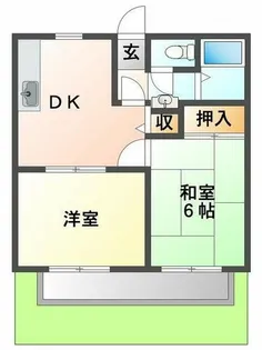 プレミールミタニ【1階】の間取り
