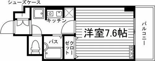 エスポアール八雲【2階】の間取り