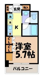 Ritzy本山【1階】の間取り