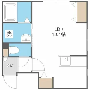 アルカディア手稲パークサイド【5階】の間取り