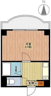 ハイコート駒川【6階】の間取り